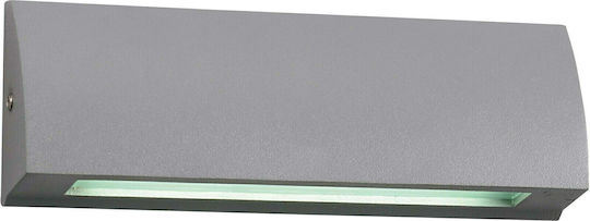 Viokef Tech Wandmontierte Außenbeleuchtung LED 6W 3000K 17x6x32cm Viokef Tech Wandmontierte Außenbeleuchtung LED 6W 3000K 17x6x32cm