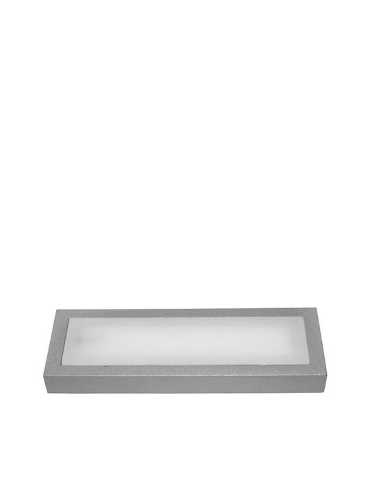 Adeleq Стенен Външен Плафон LED IP54 1.3W 18x6εκ.