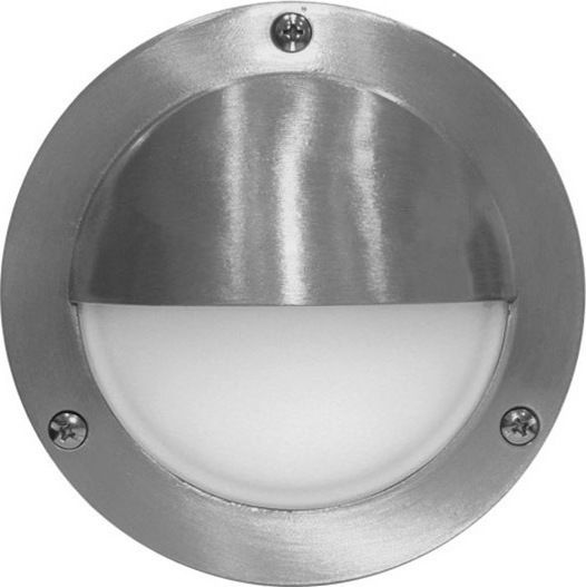 Adeleq Επιτοίχια Εξωτερική Πλαφονιέρα LED IP54 1W με Μπλε Φως