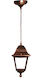 Heronia Outdoor Hanging Ceiling Light E27 in Bronze Color 11-0044