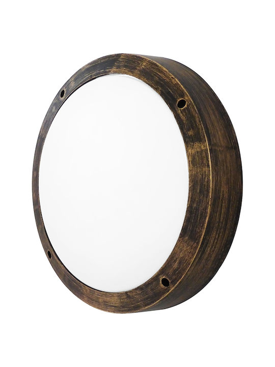Heronia SLP-40Α Wall-Mounted Outdoor Ceiling Light E27 IP44