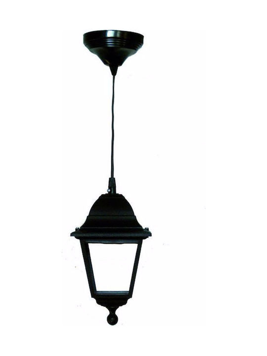 Heronia Outdoor Hanging Ceiling Light E27 in Black Color 11-0043