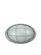 VK Lighting Επιτοίχια Χελώνα Εξωτερική E27 IP44 21.3x14.2εκ.