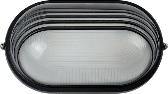 VK Lighting Επιτοίχια Χελώνα Εξωτερική E27 IP44 21.3x9.5εκ.
