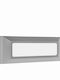 Spot Light Aplica de exterior montată pe perete LED IP65 3W cu Alb Natural Lumină 23x8x8εκ.