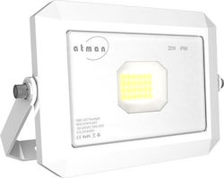 Atman Waterproof LED Floodlight 20W 6000K