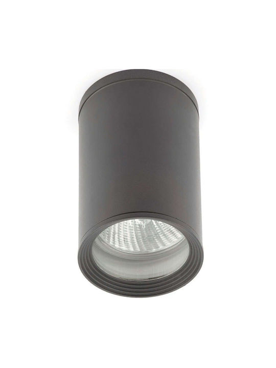 Faro Barcelona Tasa Spot de Exterior E27 în Culoare Gri 70806