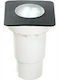 Ideal Lux Ceci Wall-Mounted Outdoor Spot Light GU10 IP67 9x9x13.5εκ.