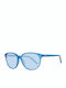 Benetton Women's Sunglasses with Blue Plastic Frame
