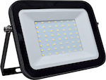 Elmark Waterproof LED Floodlight 100W Cold White 5500K IP65