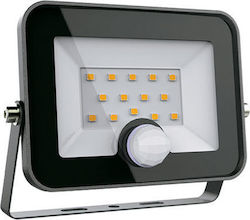 Elmark Waterproof LED Floodlight 50W with Motion Sensor 5500K