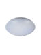 Elmark Outdoor Ceiling Flush Mount with Integrated LED in White Color 95LITE24LED