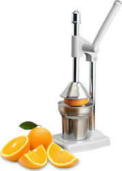 Beper Inox Orange Table Press Silver