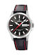 Festina Watch Battery with Black Leather Strap