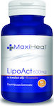 MaxiHeal LipoAct Α-λιποϊκό Οξύ & B-complex 600mg 60 κάψουλες