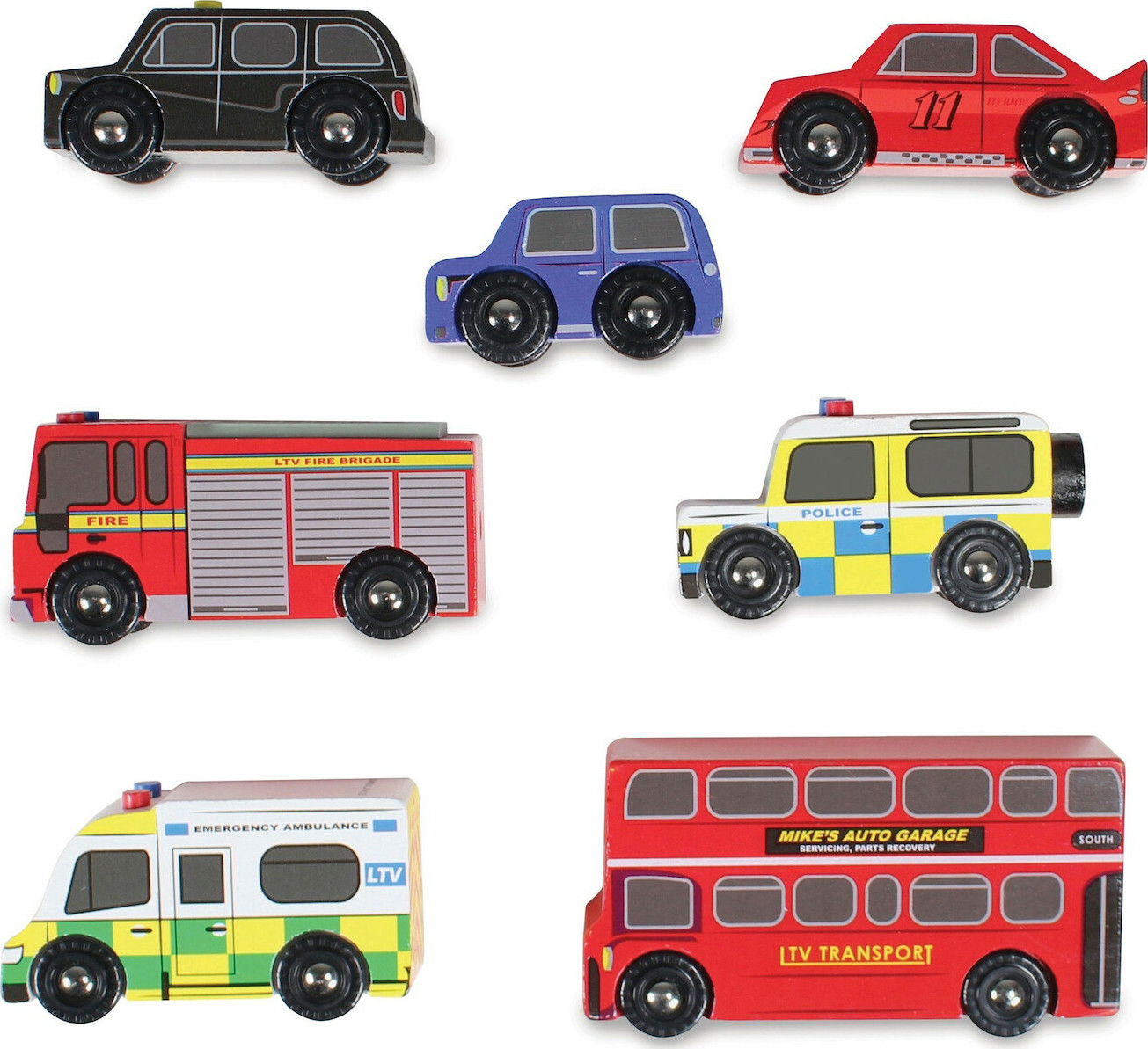 Le Toy Van Αυτοκινητάκια London Car Set Skroutz.gr