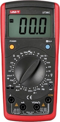 Uni-T UT39C Digital Multimeter with Measurement AC / DC / Resistor / Capacity / Temperature