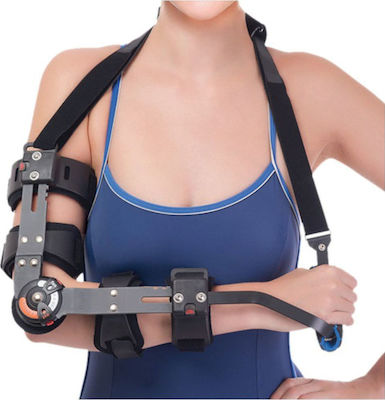 Vita Orthopaedics 03-2-070 Rom Orthosis Einstellbar Schiene Ellenbogen Rechte Seite in Schwarz Farbe