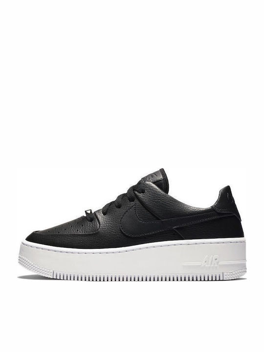 Nike Air Force Sage Low Femei Flatforms Adidași Negre AR5339-002