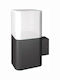 Sun Light Επιτοίχια Εξωτερική Πλαφονιέρα E27 IP44 12x25εκ.