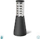 Sun Light Outdoor Floor Lamp Small Post 60W IP44 for E27 Socket Black