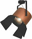 Home Lighting Arlen Copper Black Μονό Σποτ με Ντουί E27 σε Χάλκινο Χρώμα