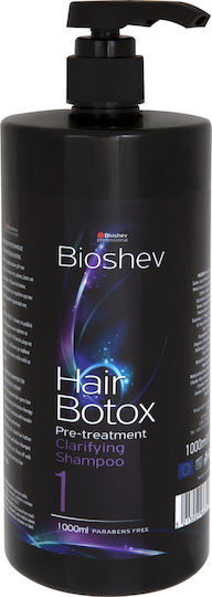 Bioshev Professional Botox Clarifying 1 Σαμπουάν Όγκου & Βαθύ Καθαρισμού για Όλους τους Τύπους Μαλλιών 1000ml