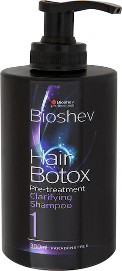 Bioshev Professional Botox Clarifying 1 Σαμπουάν Βαθύ Καθαρισμού για Όλους τους Τύπους Μαλλιών 300ml