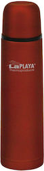 Laplaya Universum Bottle Thermos Stainless Steel Red 700ml with Cap-Cup 533113