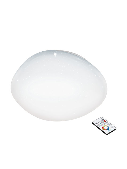 Eglo Sileras Round Outdoor LED Panel 34W with Warm to Cool White Light Diameter 60cm