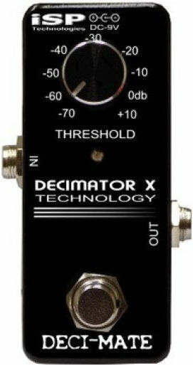 ISP Technologies Deci-Mate Micro Decimator Педал Ефект Шумна врата Електрическа китара