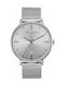 Ted Baker Watch Battery with Silver Metal Bracelet TE50311001