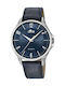 Lotus Watches Ανδρικό Ρολόι 41mm Μπαταρίας με Μπλε Δερμάτινο Λουράκι