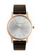 Paul Smith Slim Watch Battery with Brown Leather Strap