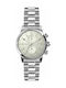 Paul Smith Gauge Chrono Watch Chronograph Battery with Silver Metal Bracelet