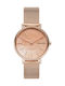 Skagen Signatur Watch with Pink Gold Metal Bracelet