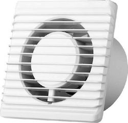 AirRoxy Planet Energy 100 PS De perete Ventilator de Baie 100mm Alb