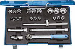 Gedore Set Ratchet 1\2" 23pcs