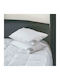 Makis Tselios Home Πάπλωμα Υπέρδιπλο με Γέμιση Microfiber 220x240εκ. Fiber Λευκό