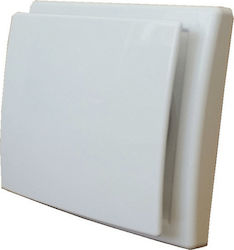 Mmotors 101-4673 Wall-mounted Ventilator Bathroom 100mm White