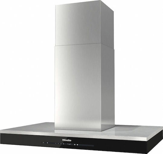 Miele D Puristic Edition 6000 Απορροφητήρας Νησίδα 89.8cm Inox με Wi-Fi