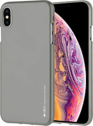 Mercury iJelly Silicone Back Cover Gray (iPhone XS Max)