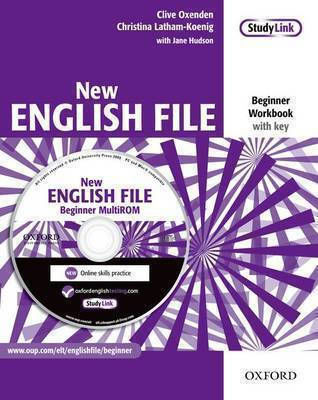 New English File Beginner Workbook With Key (+ Multi-rom)