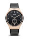 Bering Time Watch Battery with Black Metal Bracelet 70142-262