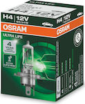 Osram Lampen Auto Ultra Life H4 Halogen 12V 60W 1Stück