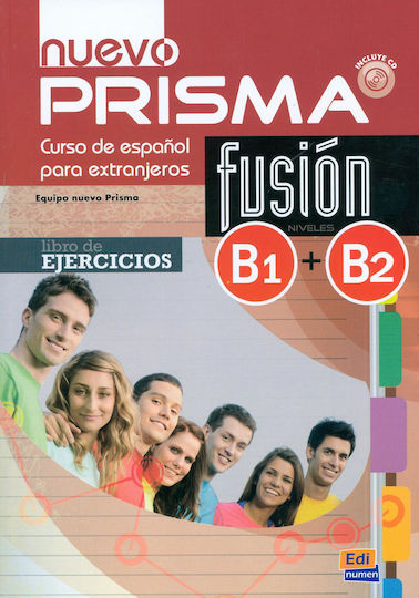 PRISMA FUSION B1 + B2 INTERMEDIO EJERCICIOS (+ CD) N/E