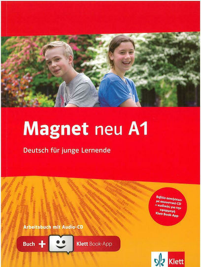 MAGNET A1 arbeitsbuch (+ CD) +KLETT BOOK APP NEU MAGNET A1 arbeitsbuch (+ CD) +KLETT BOOK APP NEU