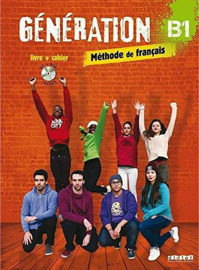 GENERATION B1 METHODE + CAHIER (+ CD MP3 + DVD)
