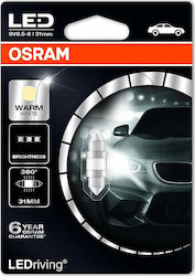 Osram Lămpi Autoturismului C5W LED 4000K Alb natural 12V 1.30W 1buc