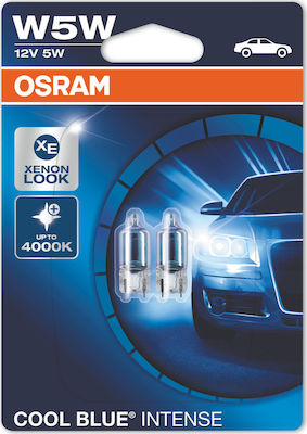 Osram Lampen Auto Cool Blue Intense Xenon Look W5W 12V 5W 2Stück